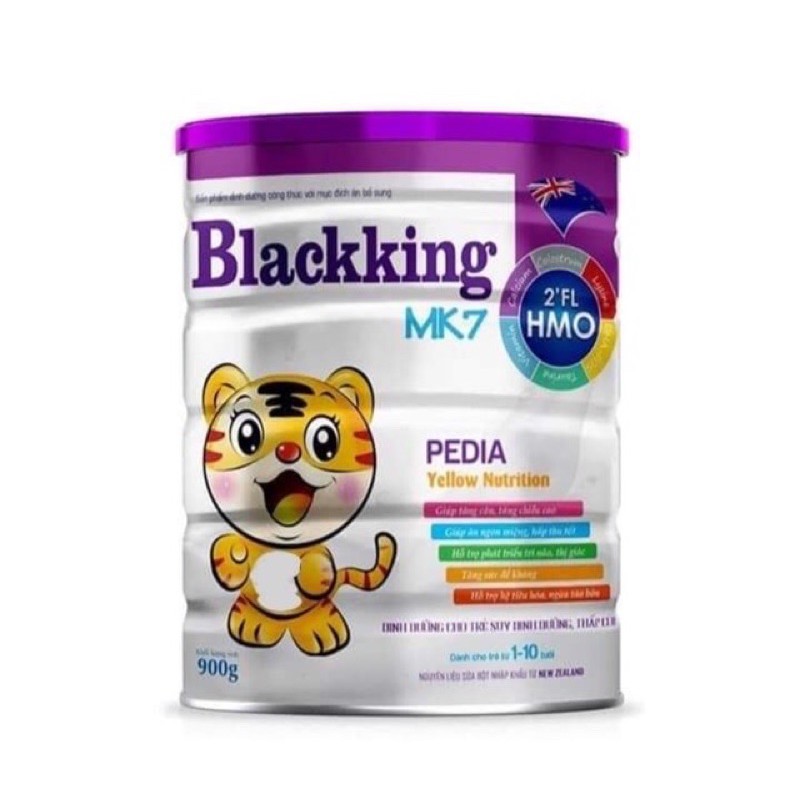 Sữa Blackking baby,grow,pedia 900g date mới