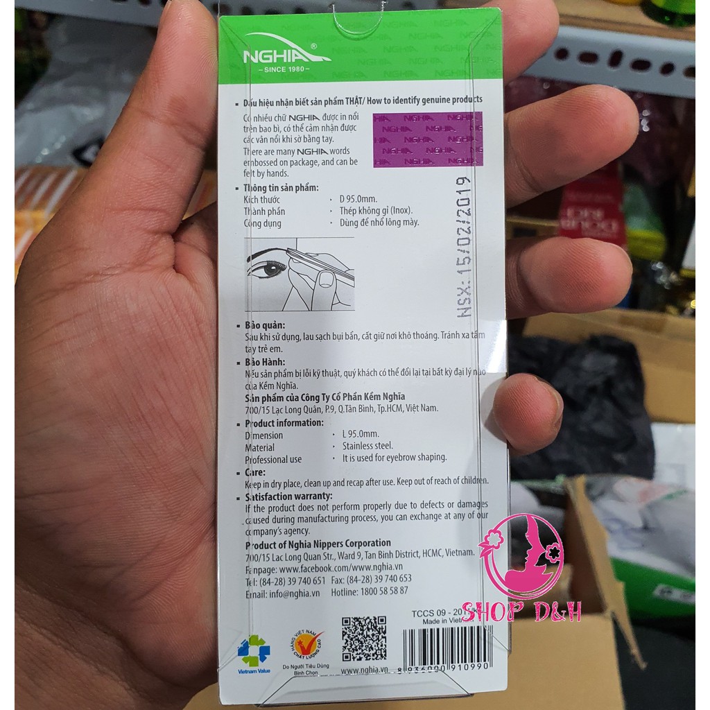 Kềm Nghĩa - Nhíp