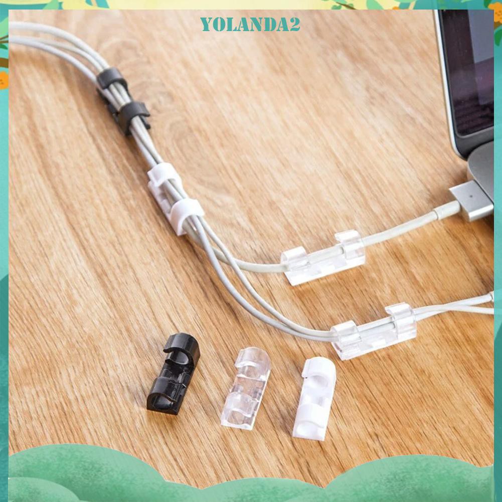 Set 20 Kẹp Cố Định Dây Cáp Tiện Dụng