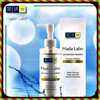 Dầu Tẩy Trang [ GIẢM 5% NHẬP DINHTHA28  ] Hada Labo Advanced Nourish Hyaluron Cleansing Oil (200ml)