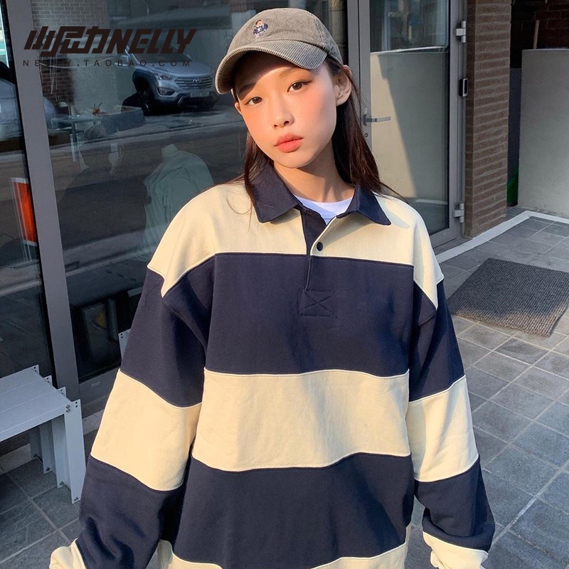 Áo POLO NELLY form oversize