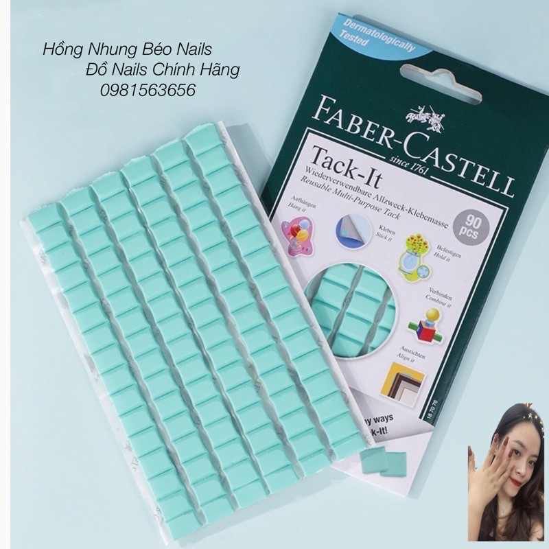 Keo Dán Đế Móng Tack-It, Miếng Keo Dán Cố Định Móng Giả