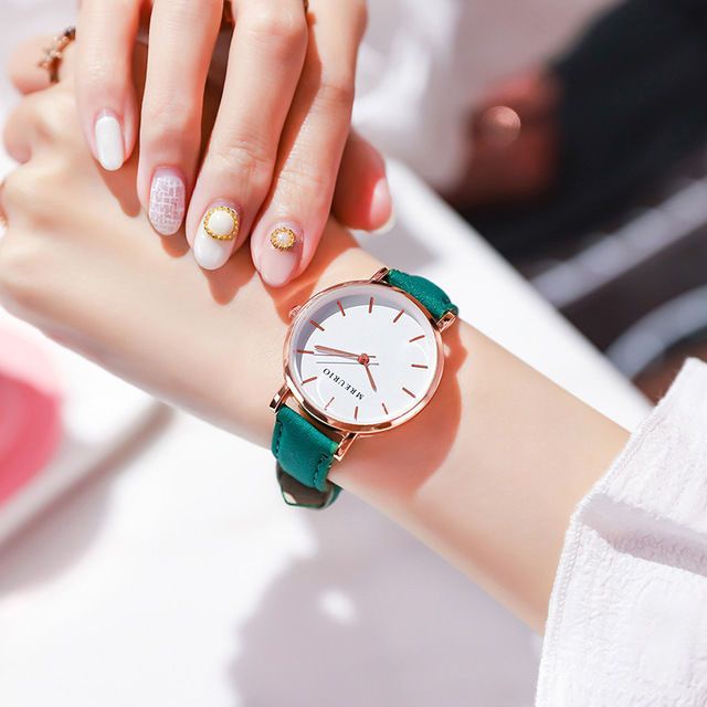 Đồng Hồ Đeo Tay Thời Trang Hàn Quốc Đơn Giản Dành Cho Nữ