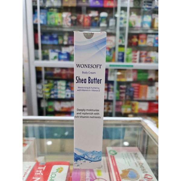 Kem Dưỡng Ẩm Chuyên Sâu WONESOFT Body Cream Shea Butter 125ml - TP025