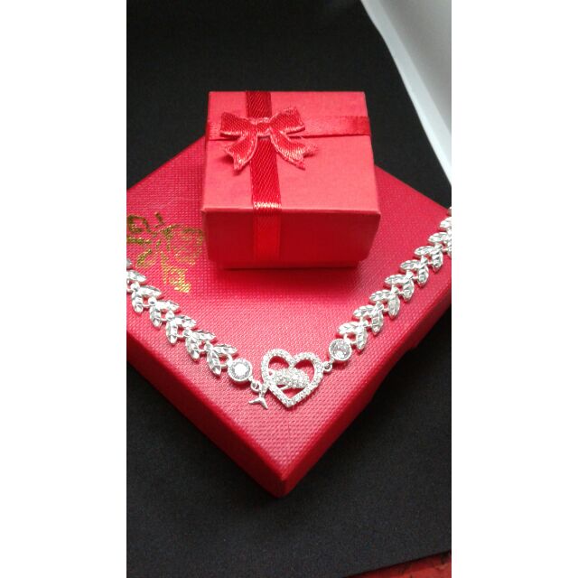 Lắc tay bạc ta hình cá heo-M170