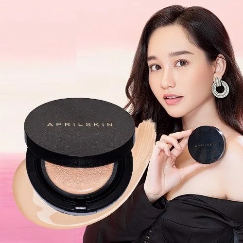 Phấn nước April Skin Black Magic Snow Cushion