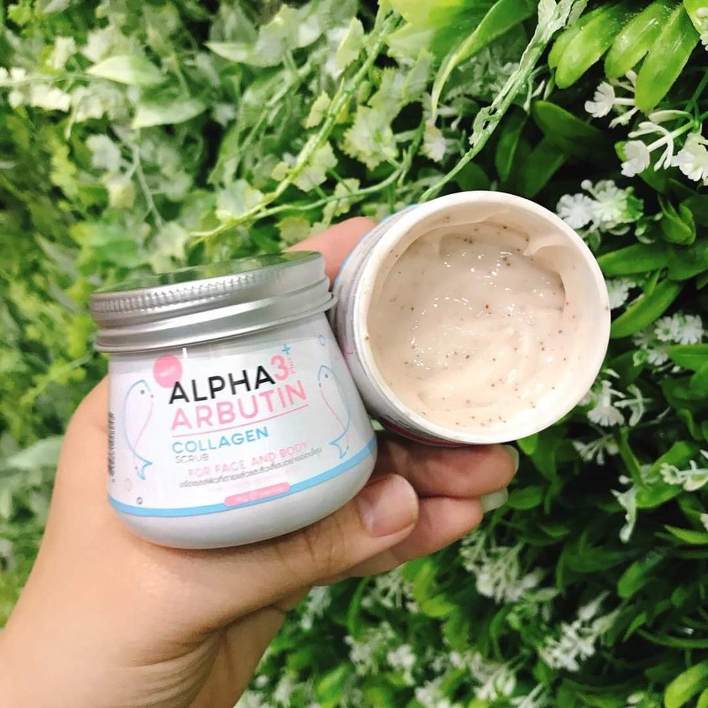Tẩy tế bào chết ALPHA ARBUTIN SCRUB 3+ (Mặt và Toàn Thân) | BigBuy360 - bigbuy360.vn