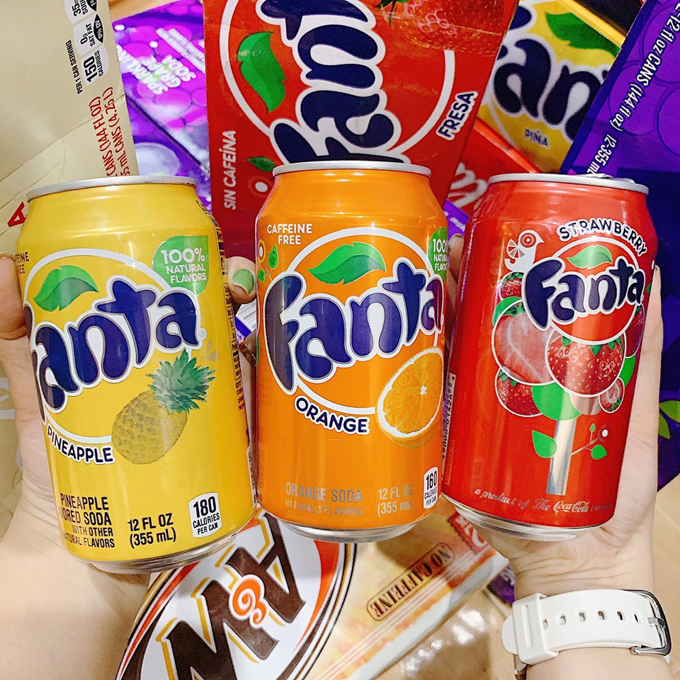 Nước Ngọt Fanta Dâu Mỹ