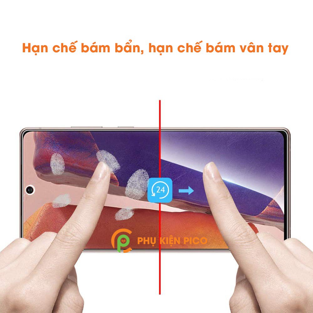 Dán màn hình và Dán lưng Samsung Galaxy Note 20 chính hãng Mibo PPF dẻo trong suốt và Dán camera Samsung Galaxy Note 20