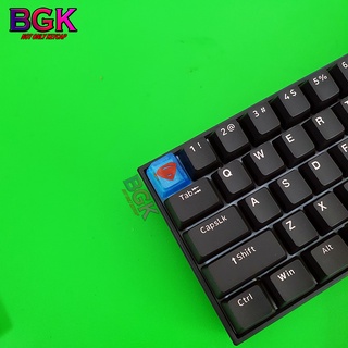 Keycap Lẻ hình LOGO Superman DC OEM profile ( keycap resin độc lạ )( Keycap Artisan )