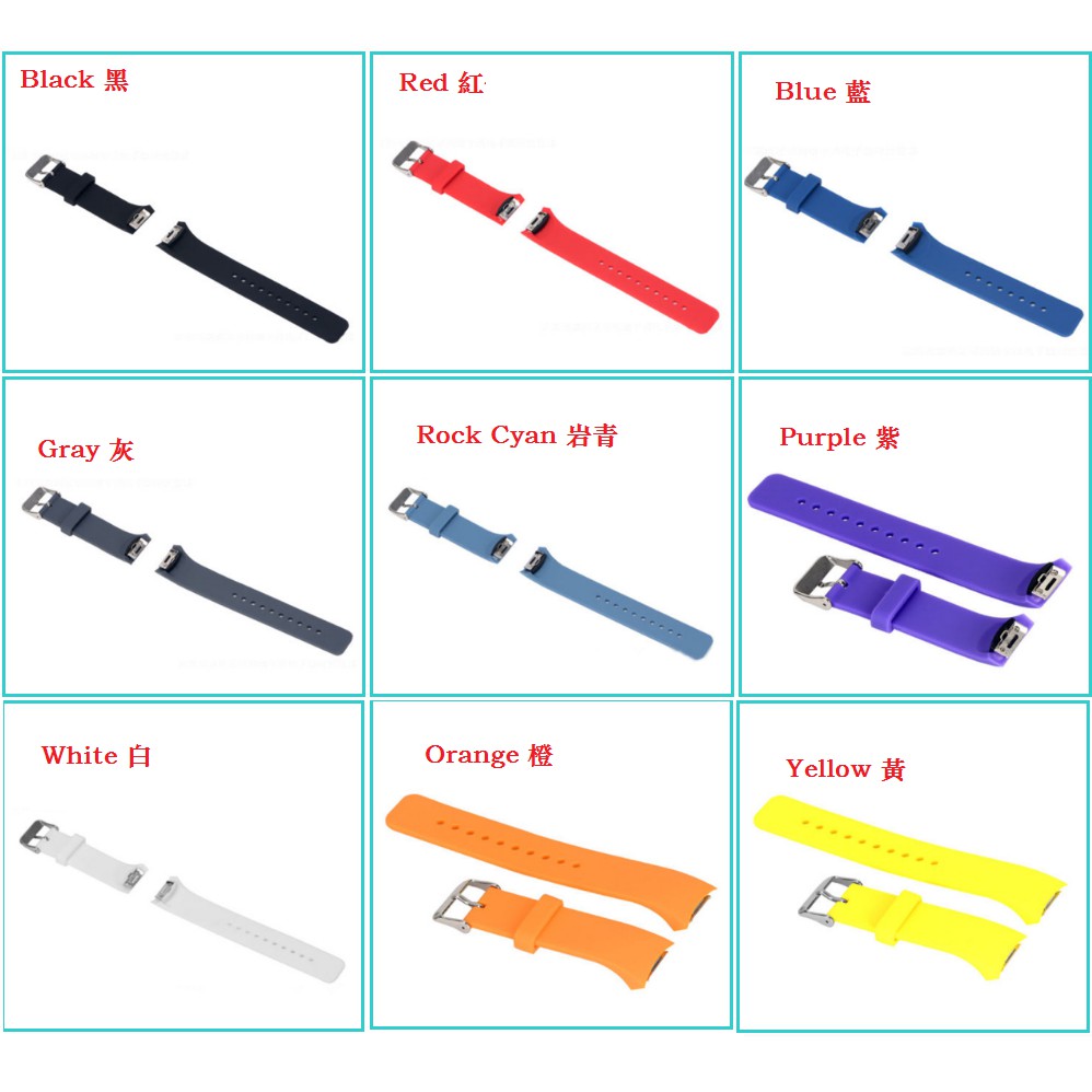 Dây Đeo Silicon Thay Thế Cho Đồng Hồ Thông Minh samsung galaxy gear s2 sm-r720