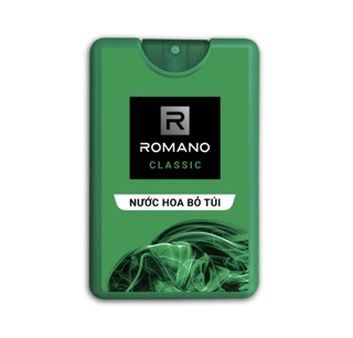 Combo 3 Chai nước hoa bỏ túi Romano Classic (18ml*3 chai)