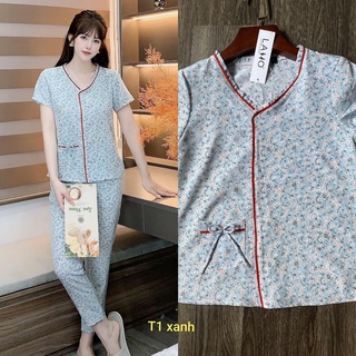 đồ bộ mặc nhà chất lụa hàn