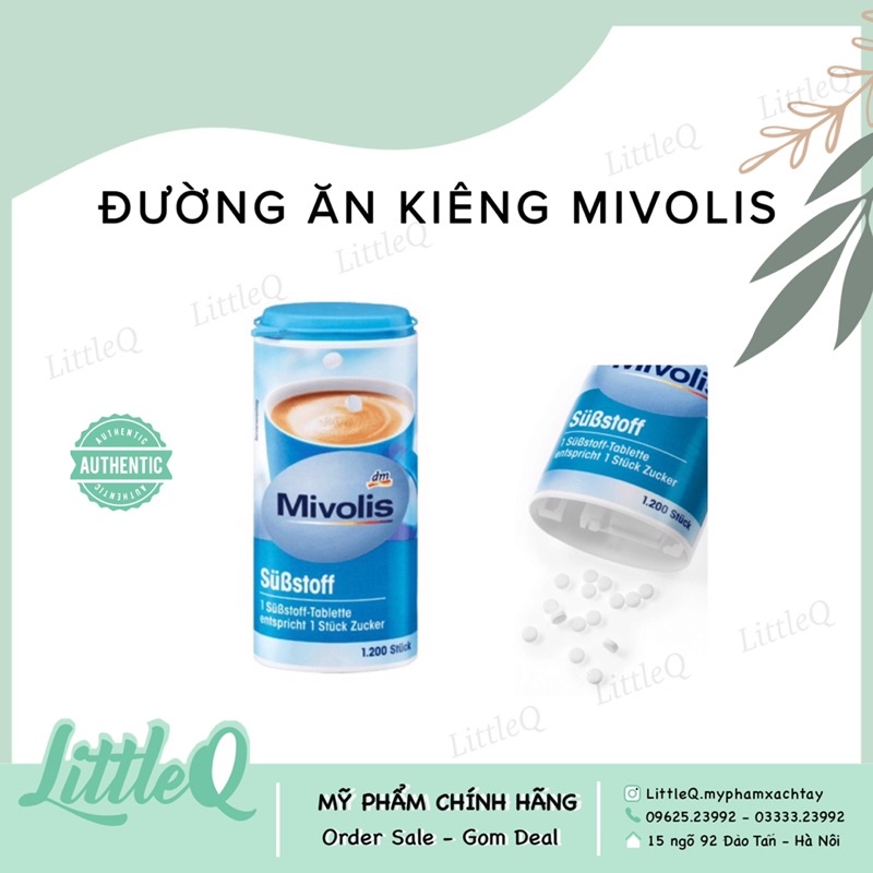 ĐƯỜNG ĂN KIÊNG MIVOLIS ĐỨC