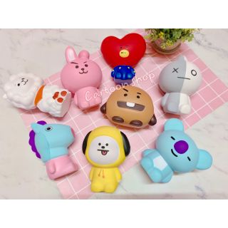 Squishy BTS BT21 mềm mịn có bao bì- 80k/ 1 con