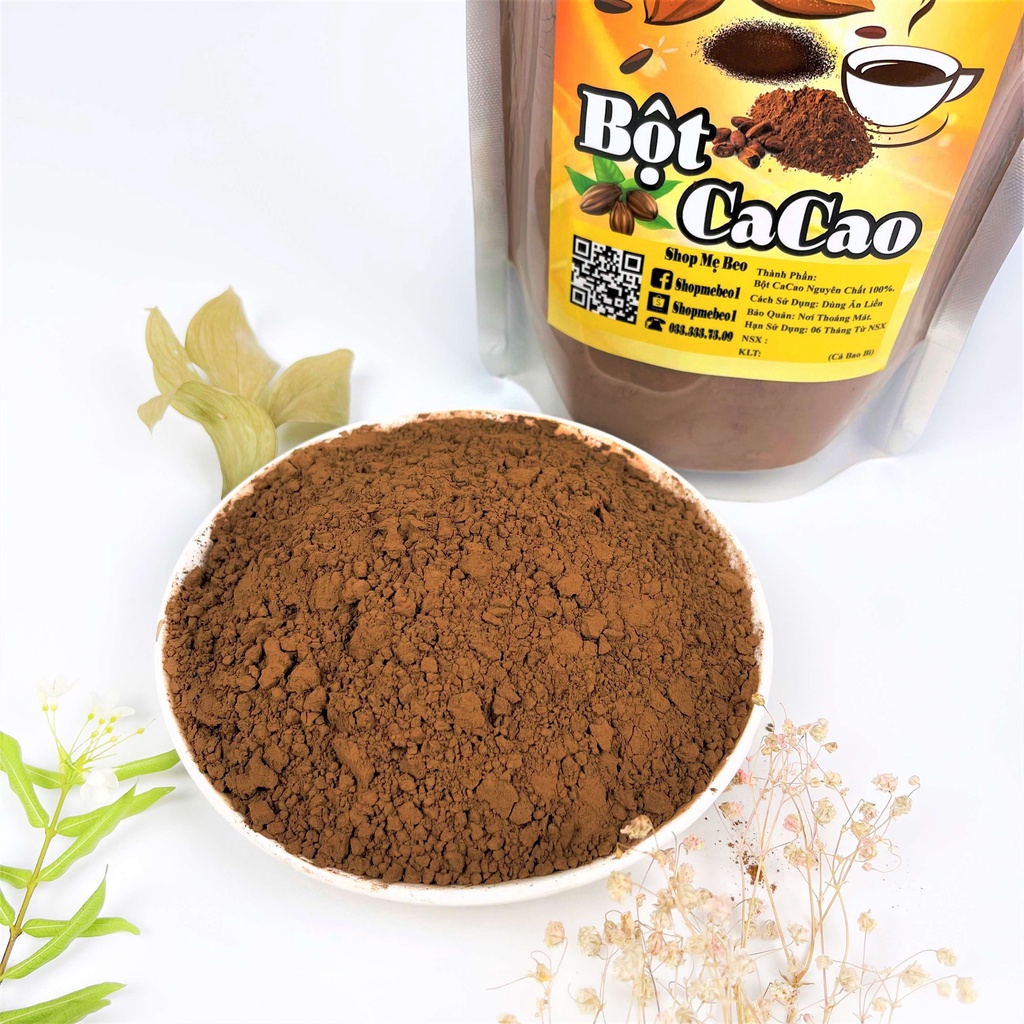 Bột cacao nguyên chất giảm cân Daklak Túi 500g