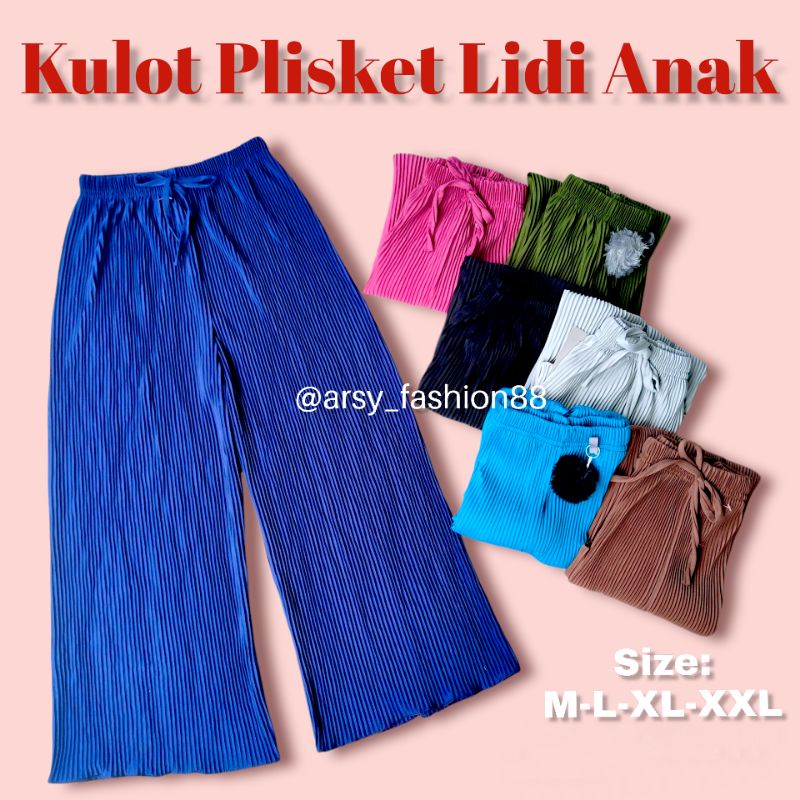 Quần Culottes / Quần Yếm Có Dây Đeo Dành Cho Trẻ Em 5-10 Tuổi
