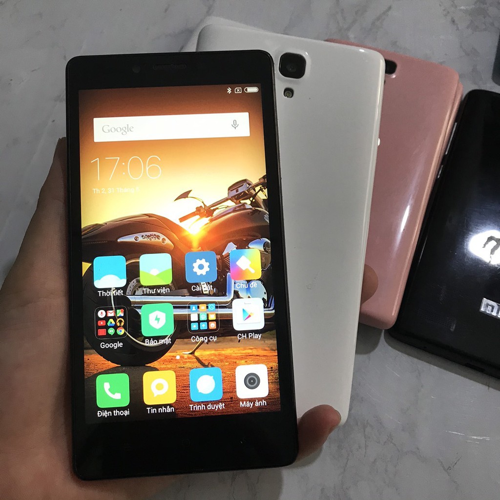 Điện thoại Xiaomi Redmi 1S 2sim ram 1g rom 8g nguyên zin, đẹp, giá rẻ.. chơi game liên quân freefire mượt