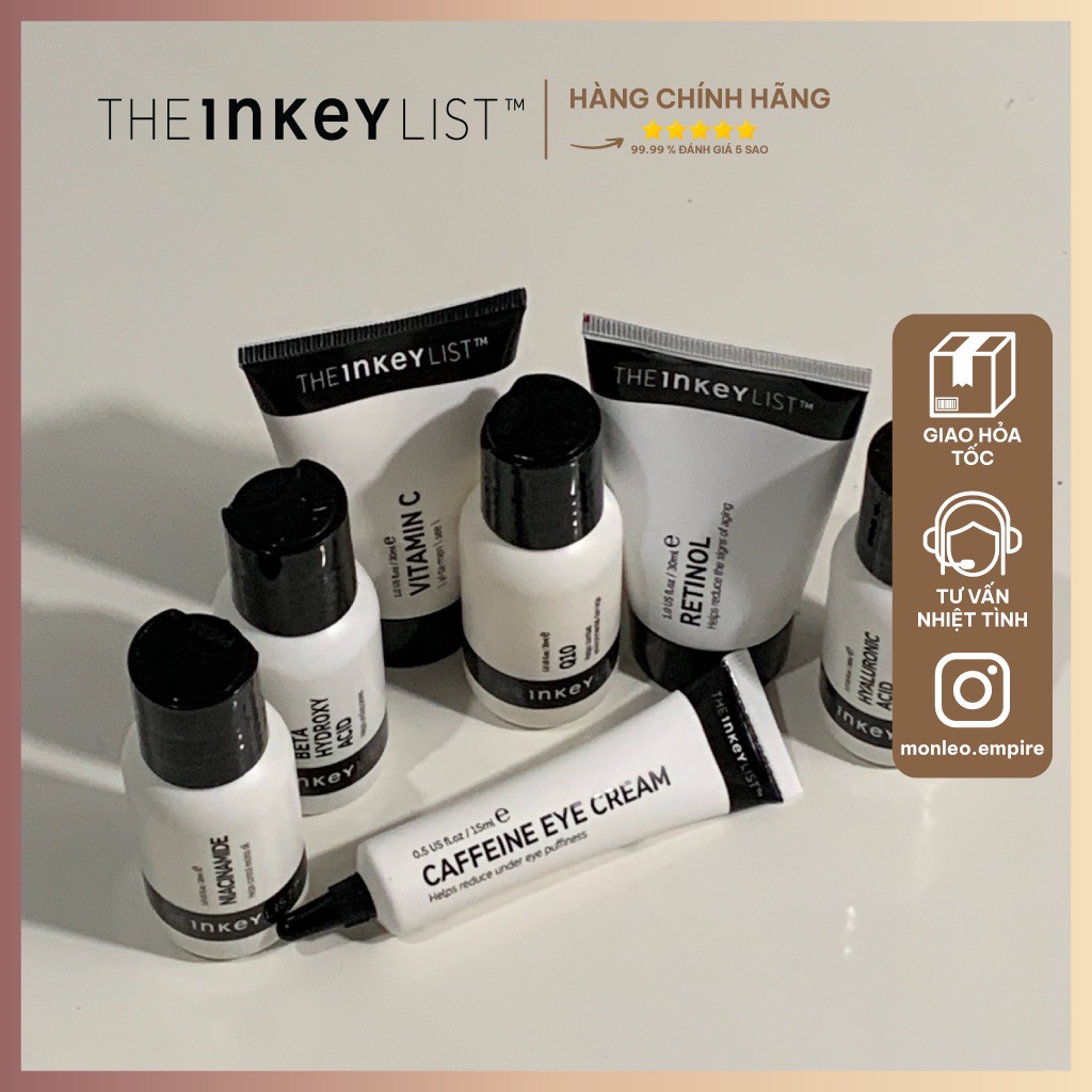 Kem dưỡng mắt The Inkey List Brighten-i Eye Cream 15ml