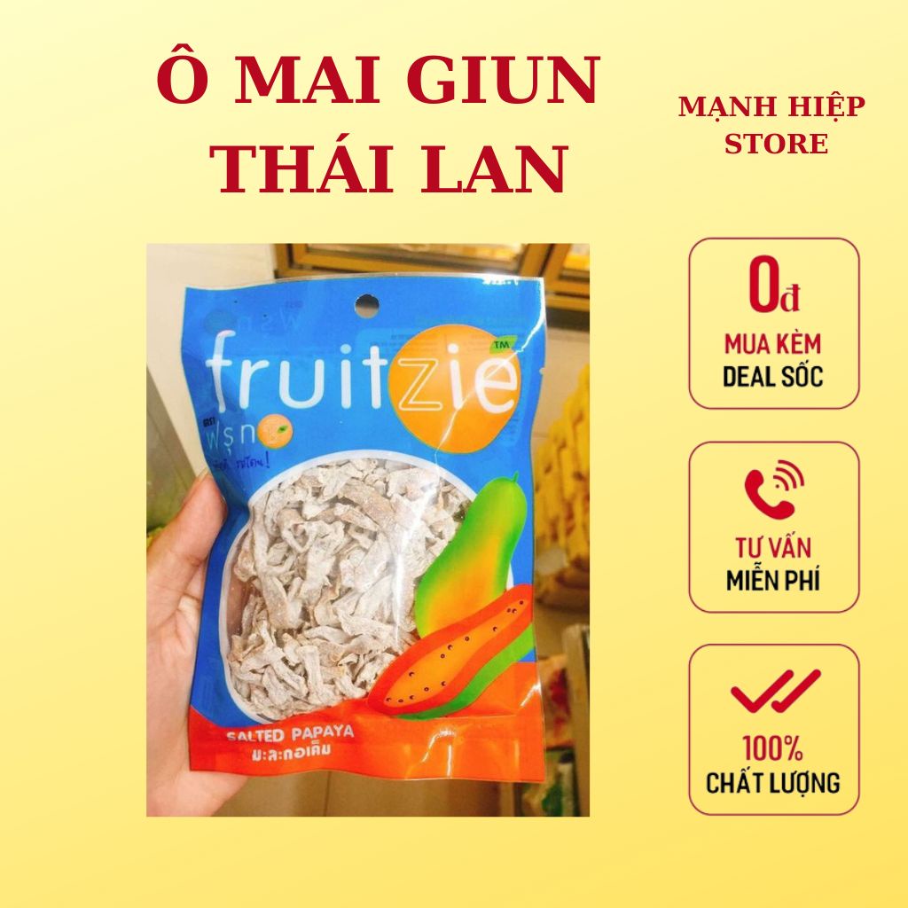 Ô mai giun Thái Lan 20k/ 1 gói 50g