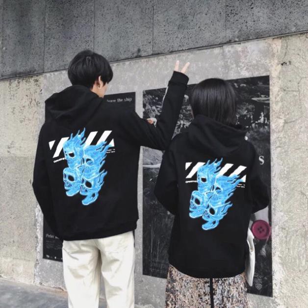 SALE- Áo hoodie off white unisex nỉ FREESHIP NVH - mẫu siêu HOT