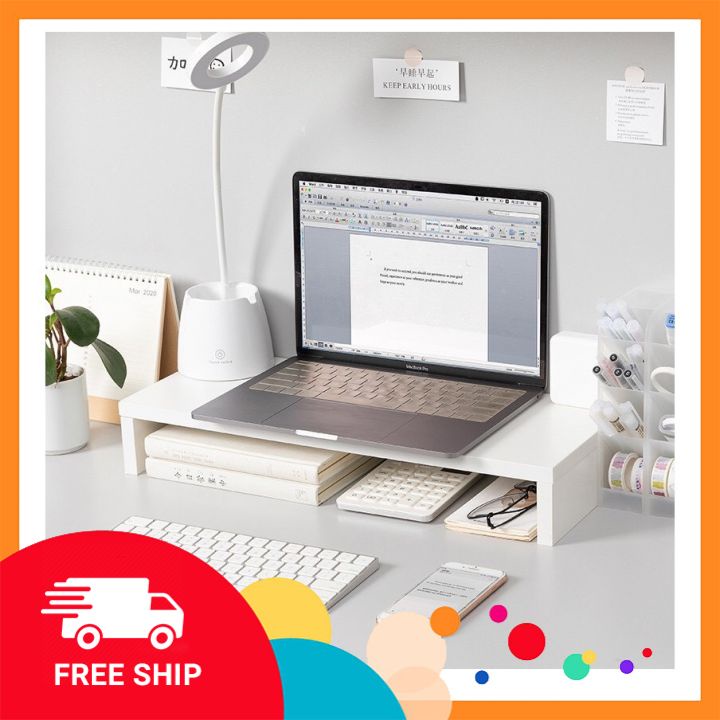 Kệ Gỗ Để Đồ ✨FREESHIP✨ Kệ Để Máy Tính - Sách Lắp Ghép - Siêu Tiện Ích