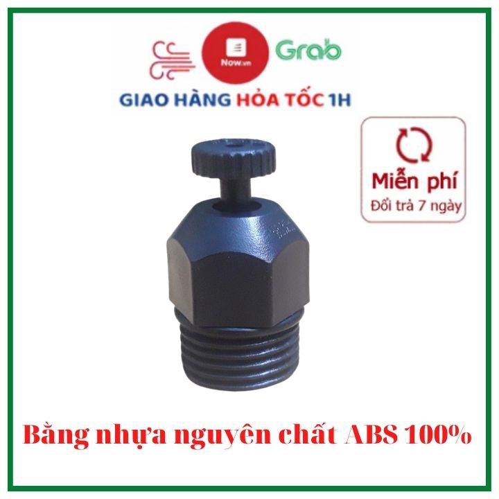 Béc tưới cây phun sương bằng nhựa ABS nguyên chất hình cánh quạt ren ngoài 21mm bán kính phun rộng xa