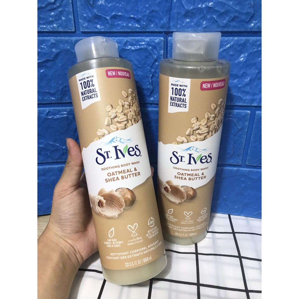 [MẪU MỚI]Sữa tắm ST. Ives Body Wash (650ML)