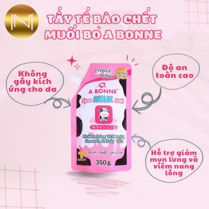 Muối tắm Thái Lan A Bonne Spa Milk Salt 350g