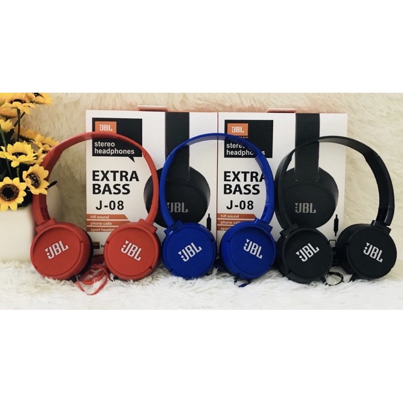 Tai Nghe Chụp Tai Siêu Bass Jbl J-08