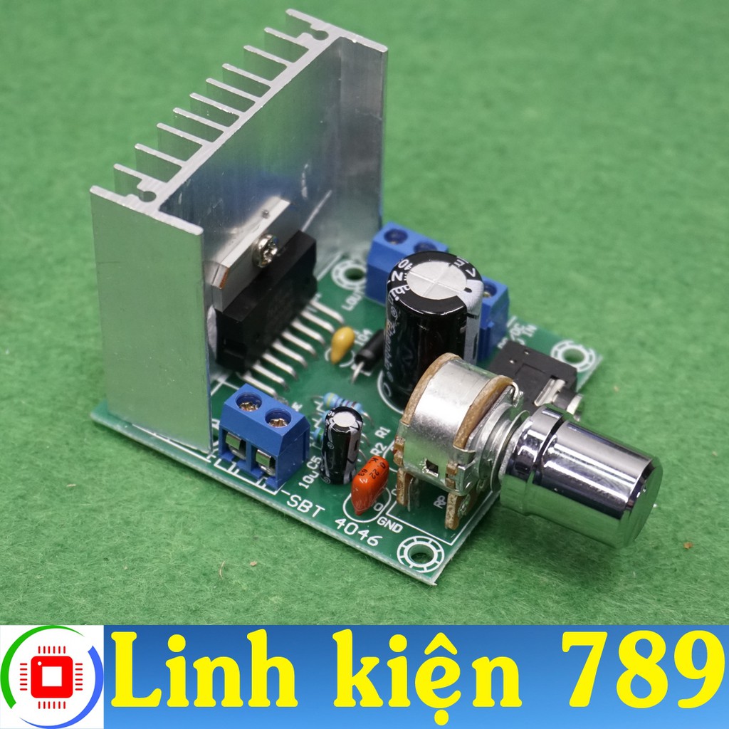 Mạch khuếch đại TDA7297 15W+15W 12VDC