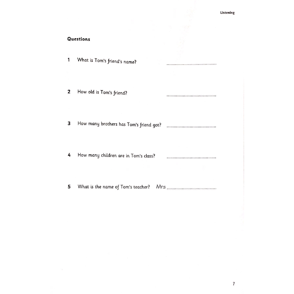 Sách - Cambridge English Starters 1 for Revised Exam from 2018 Student's Book