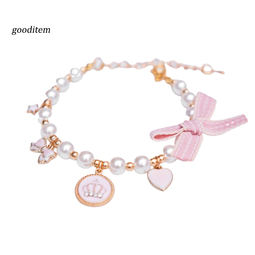 Vòng cổ Mặt Hình Mèo Trang Trí Tinh Tế Dễ Thương Cho Thú Cưng