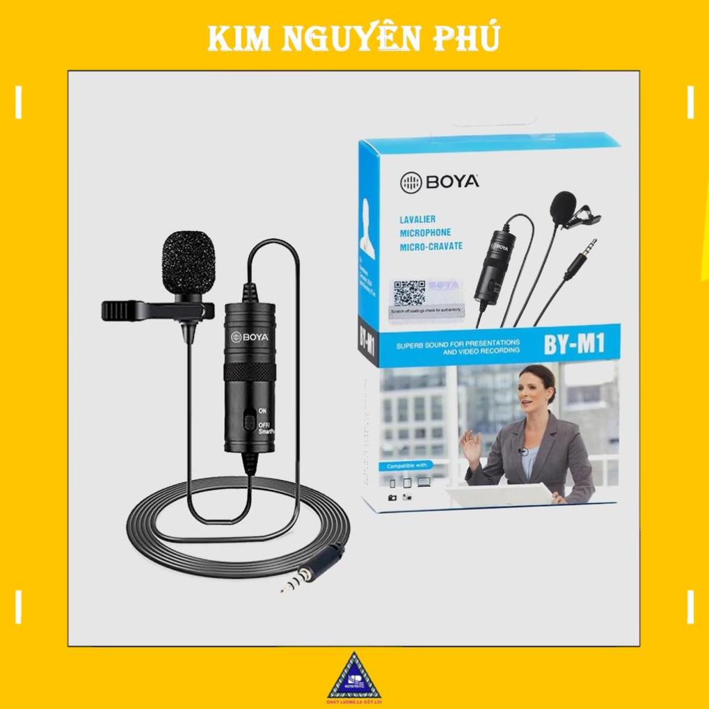 Mic Boya By M1 mic thu âm Chuyên Nghiệp cho Youtuber,streamer, tiktoker