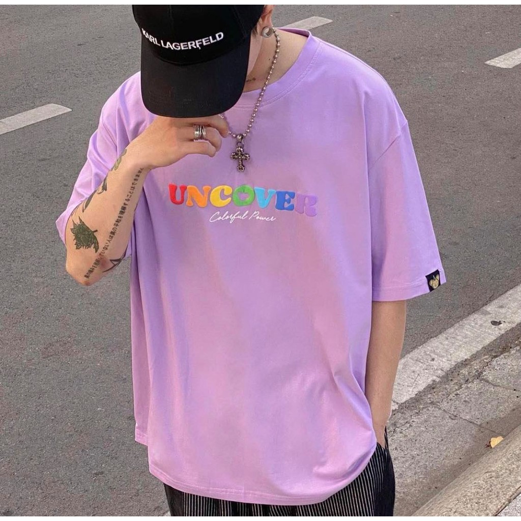 Áo thun UNCOVER 7 màu full tag nam nữ Kun shop | BigBuy360 - bigbuy360.vn
