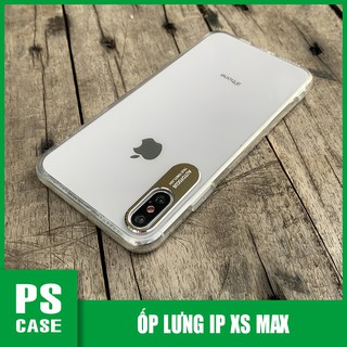 Ốp lưng bảo vệ camera dành cho iPhone XS Max - Màu vàng - PS Case phân phối