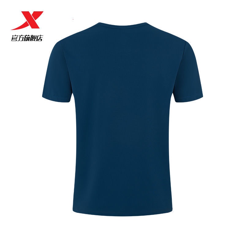 Áo thun XTEP 979329010399 cotton tay ngắn cổ tròn thời trang trẻ trung dành cho nam