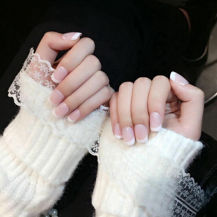 Set 24 móng giả kèm keo FOREVERLILY thiết kế hiện đại dễ thương