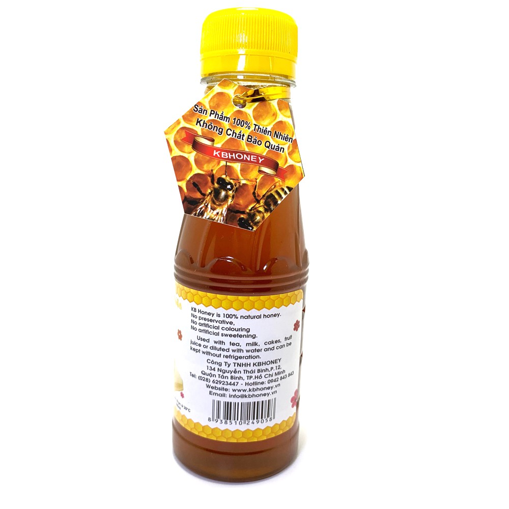 Mật ong thiên nhiên nguyên chất KB 180ml