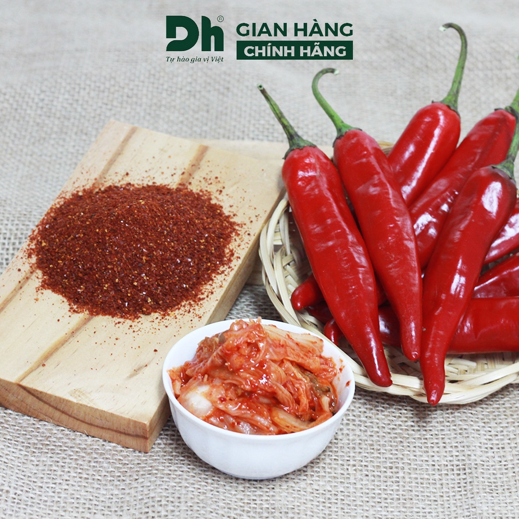 Ớt bột Hàn Quốc nguyên chất Natural DH Foods chế biến thực phẩm 500gr - DHGVT84