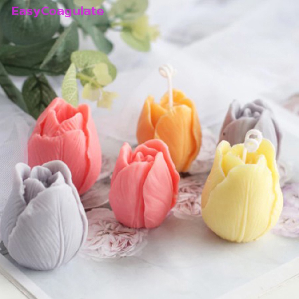 Khuôn Silicone Làm Xà Phòng Hình Bông Hoa 3D