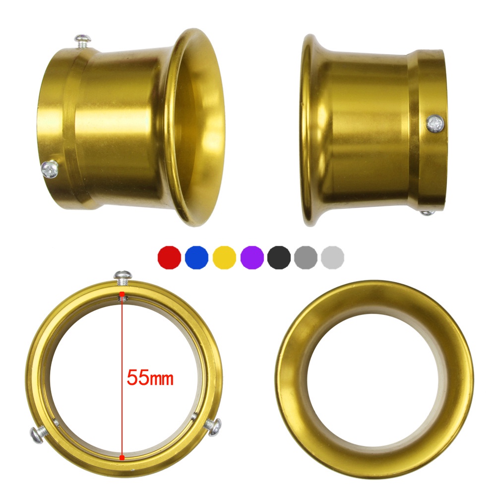 CNC LOA KÈN BÌNH XĂNG  50mm 55mm Chuyên Dụng Keihin PWK NSR PE KOSO OKO bình xăng Phụ kiện