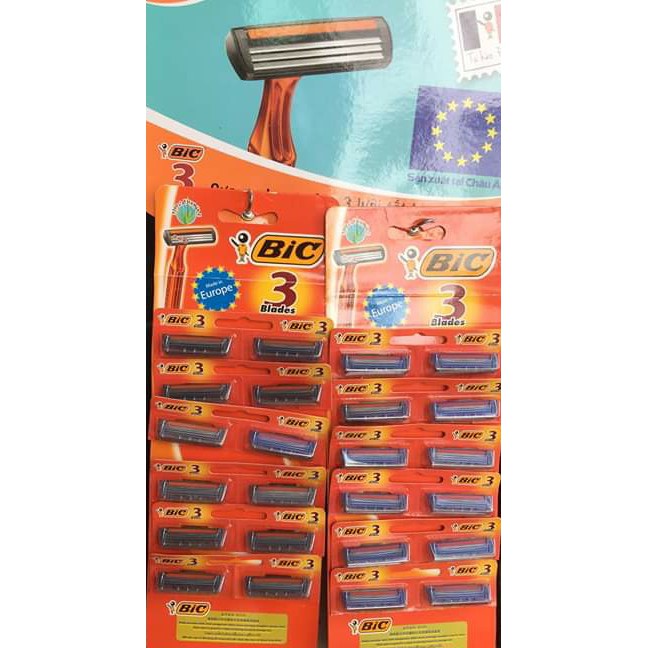 Dao cạo râu BiC 3 lưỡi x 5 cái