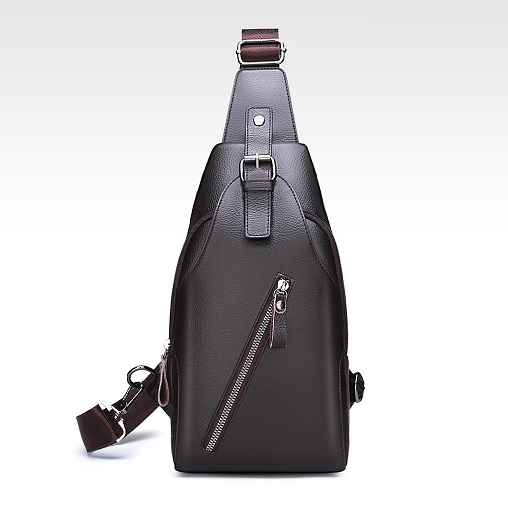 Túi đeo chéo nam DA cao cấp phong cách mới Fortune Mouse – DCN9043