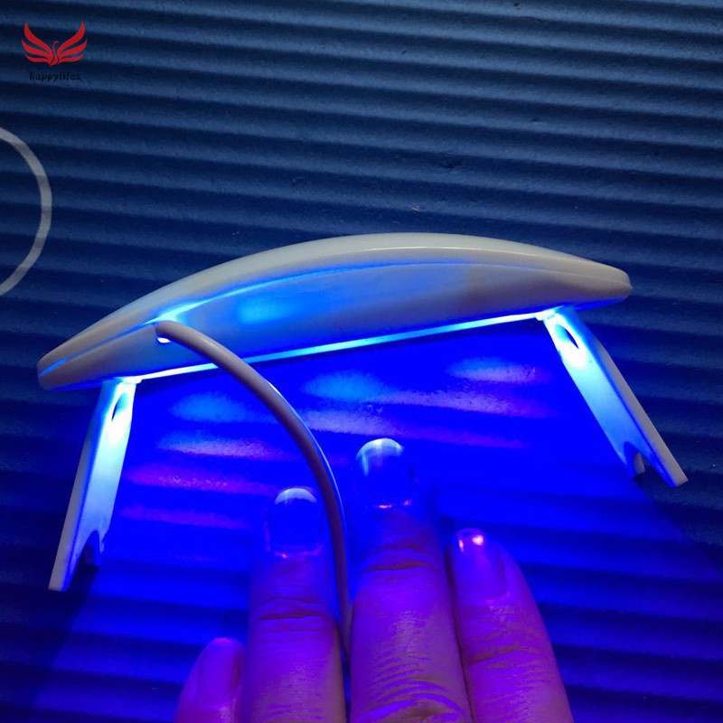 Máy hong khô sơn gel sử dụng đèn LED UV 6W chất lượng cao Máy hơ gel SUN MINI NAIL360 chuyên dùng cá nhân làm móng tay Đổi Mới Bảo Hành 30 ngày hơ sơn gel, base top gel, màu gels