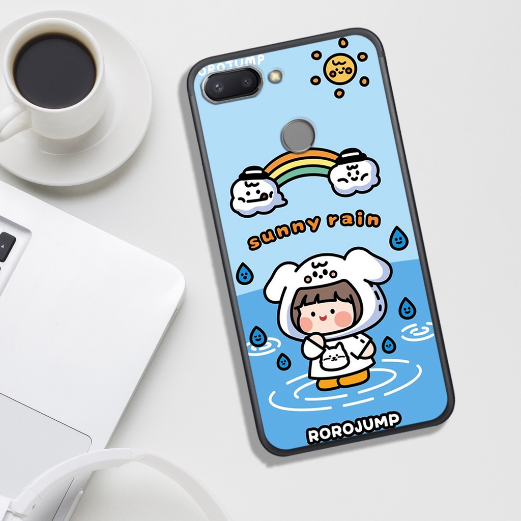 ỐP LƯNG XIAOMI REMI 4A/5A/6/6A/MI 8 LITE , IN HÌNH ROROJUMP ĐỘC LẠ, DỄ THƯƠNG.