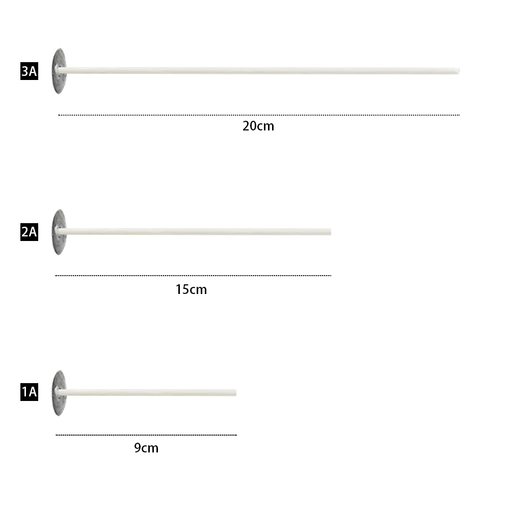 Dây bấc không khói tiện dụng cho nến DIY