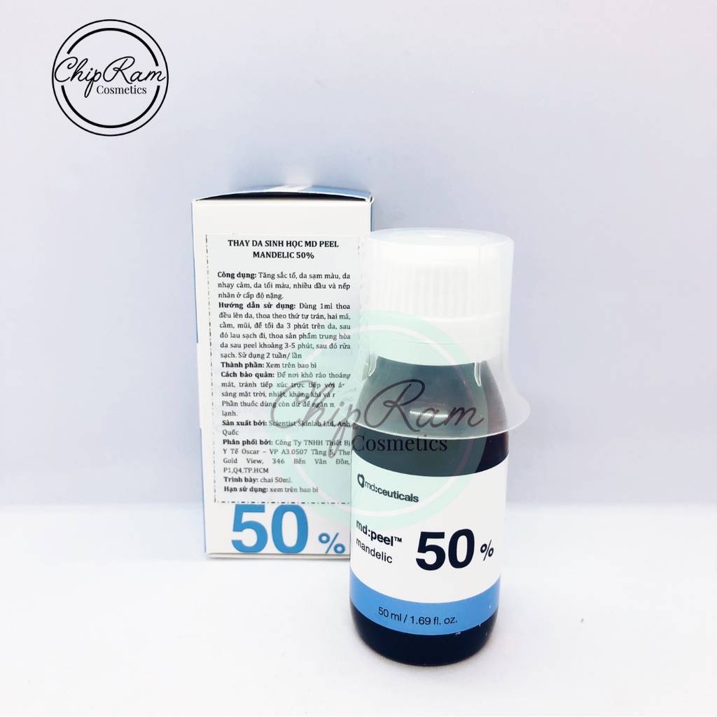 DUNG DỊCH THAY DA SINH HỌC PEEL MANDELIC 50% GIÚP TRẺ HÓA DA VÀ GIẢM NẾP NHĂN