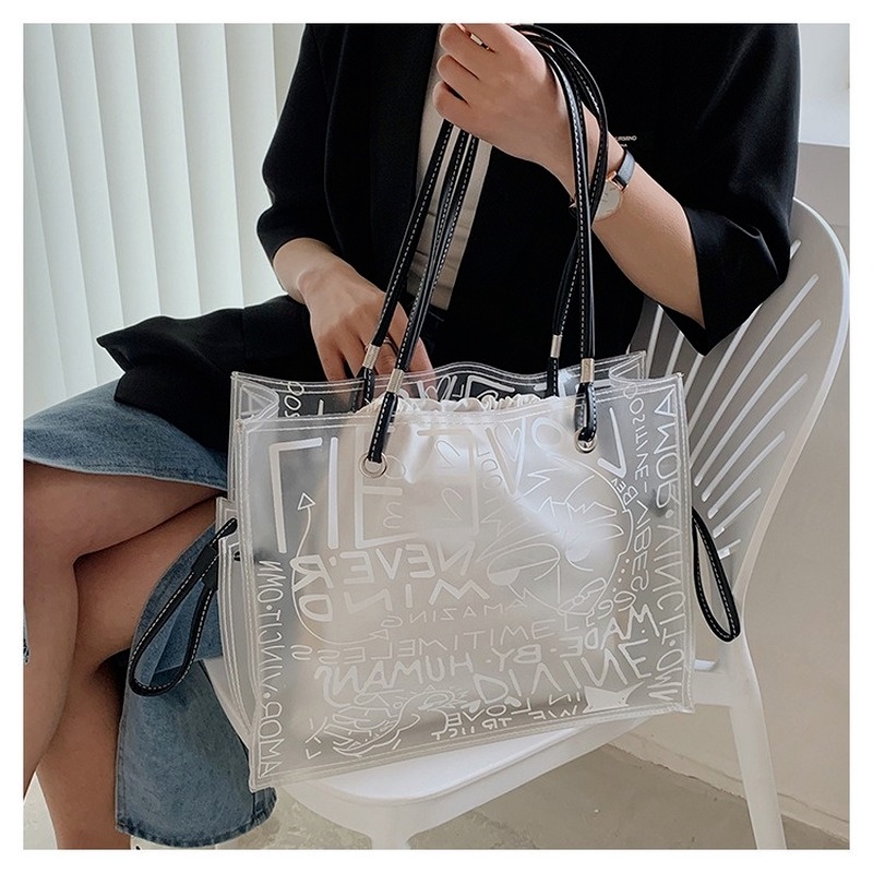 Túi tote Trong Suốt Cỡ Lớn Thời Trang 2022GYLXB247