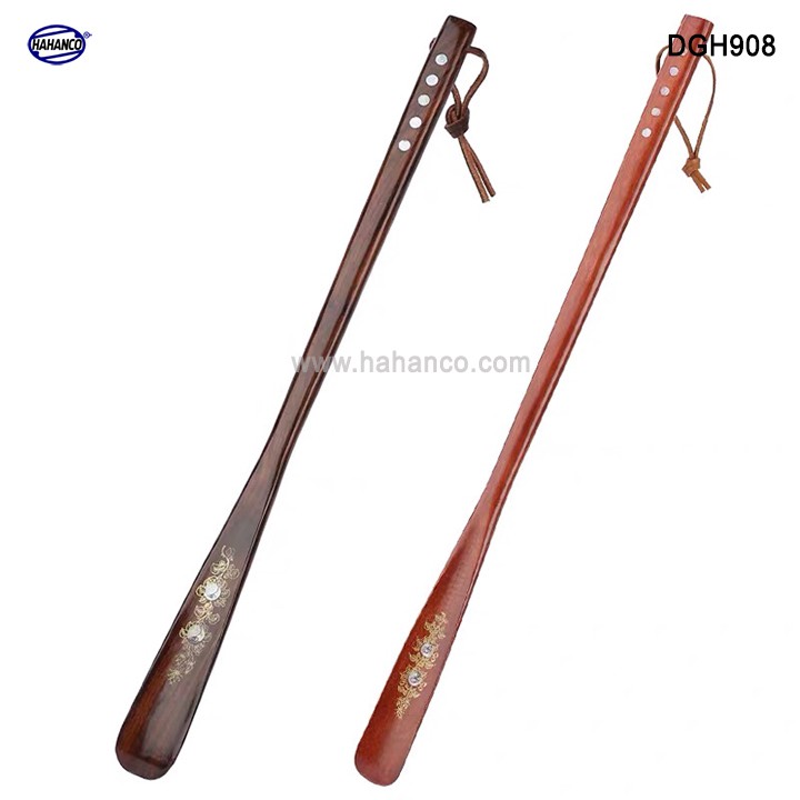 Đón gót giày cho mọi tư thế gỗ tự nhiên nguyên khối 70cm - Cho giày Nam &amp; Nữ - DGH908 - HAHANCO